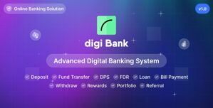 Digibank – Advanced Multi Wallet Digital Banking System with Virtual Card and Rewards 1.3