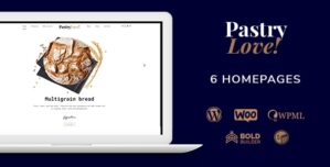 Pastry Love – Bakery Cake Shop WordPress Theme