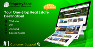 Property Zone- Multi Agent Real Estate Website [Only Website Source Code]