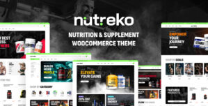 Nutreko – Nutrition Supplement WooCommerce Theme