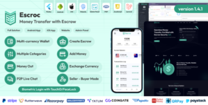 Escroc – Money Transfer with Escrow Full Solution