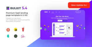 Bulkit – Saas Landing Pages