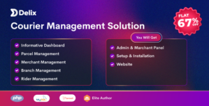 Delix Courier – Parcel Delivery and Courier Management System