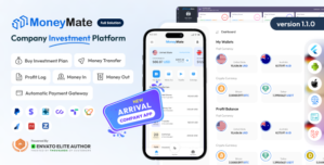 MoneyMate – Company Investment Platform Full Solution