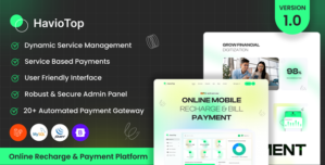 HavioTop – Online Recharge Payment Platform