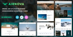 Airnova – Drone UAV Business WooCommerce WordPress Theme