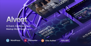 Aivent – AI Event, Conference and Meetup WordPress Theme