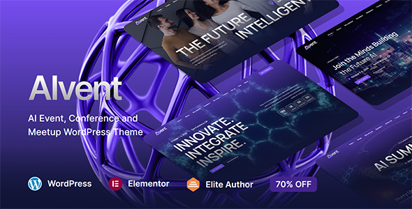 Aivent – AI Event, Conference and Meetup WordPress Theme