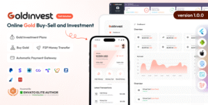 GoldInvest – Online Gold Buy Sell Investment Full Solution