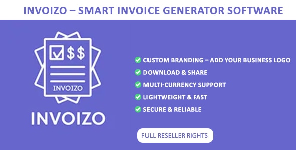 Invoizo — Smart Invoice Generator Software