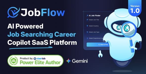 JobFlow – AI Powered Job Searching Career Copilot SaaS Platform