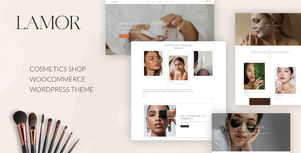 Lamor – Beauty and Cosmetics Store WordPress Theme