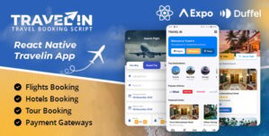 Travelin – Air Tickets, Tours Hotel Booking React Native App