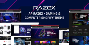 Ap Razox – Gaming Computer Shopify Theme