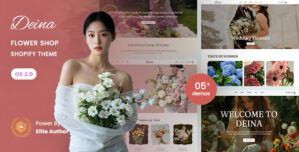 Deina – Flower Shop Shopify 2.0 Theme