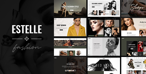 Estelle – Fashion and Modelling Agency WordPress Theme