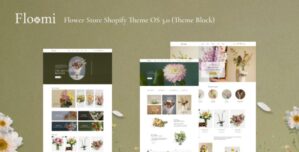 Floomi – Flower Store Shopify Theme OS 3.0 (Theme Block)