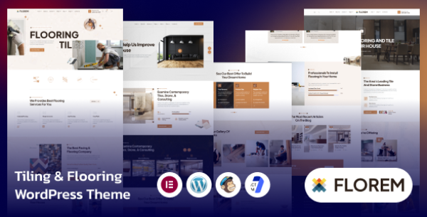 Florem – Tiling Flooring WordPress Theme