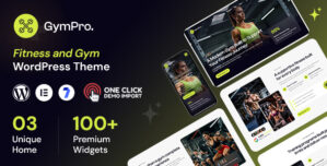 Gympro – Fitness and Gym WordPress Theme