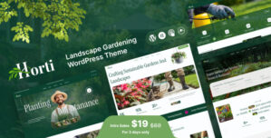 Horti – Landscape Gardening WordPress Theme