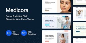 Medicora – Doctor Medical Clinic Elementor WordPress Theme