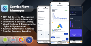 ServiceFlow Manager Android App Template