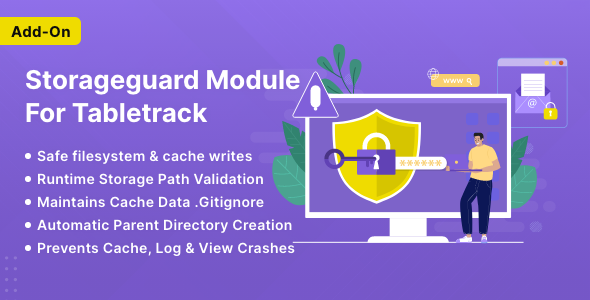 StorageGuard Module for TableTrack