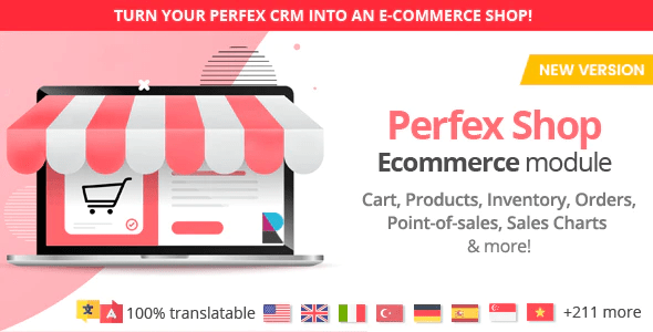 Perfex Shop – eCommerce, POS Inventory Management Module for Products Services