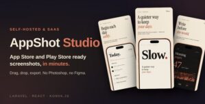 AppShot AI— AI-powered App Store Play Store Screenshot Generator (SaaS + Self-Hosted)