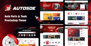 Autosoe Elementor – Car Auto Parts PrestashopTheme