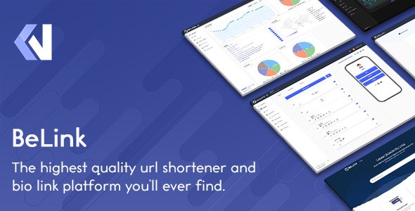 BeLink – Bio Link URL Shortener Platform