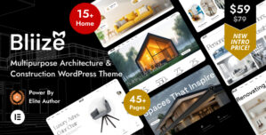 Bliize – Multipurpose Architecture WordPress Theme