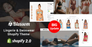 Blossom – Lingerie Bikini Store Shopify 2.0 Responsive Theme