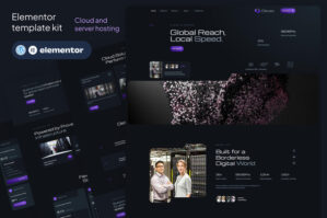 Clovex – Cloud Server Hosting Service Elementor Template Kit