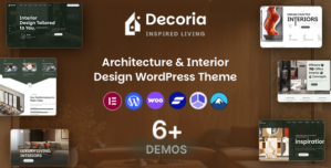 Decoria – Architecture and Interior Design WordPress Theme