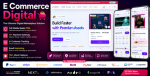 Digital Product Marketplace | Next.js Store, SMM Panel, PWA, POS, Wallet Marketing Automation – JS