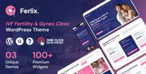 Ferlix – IVF, Pregnancy Maternity Healthcare WordPress Theme