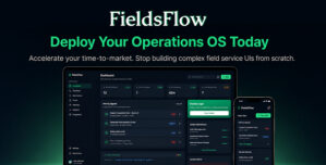 Fieldsflow – AI Field Operations Workflow Automation React Template
