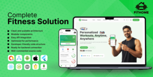 FitHome | Workout Platform With Flutter App
