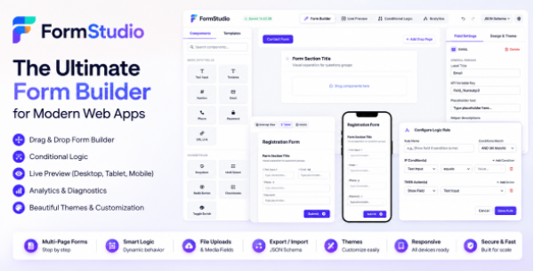 FormStudio | Premium Form Builder