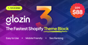 Glozin – Multipurpose Shopify Theme – RTL Support