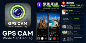 GPS Cam | Map Geo Tag Mobile App