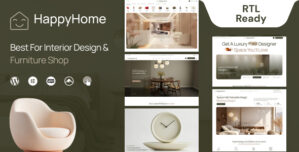 Happyhome – Interior Design WordPress Theme