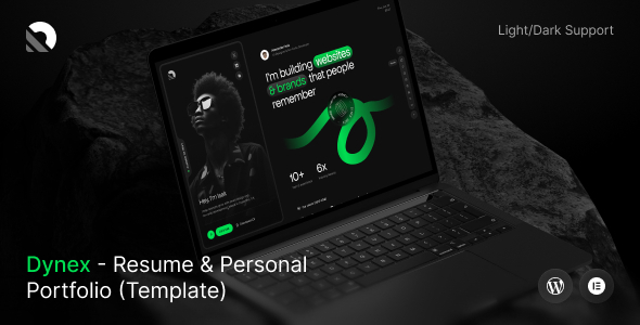 Isak – Resume Personal Portfolio WordPress Theme