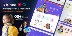 Kinez – Kindergarten School WordPress Theme