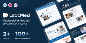 Leacmed – Telehealth Medical WordPress Theme