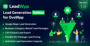 LeadWpp – Lead Generation Addon for for OvoWpp