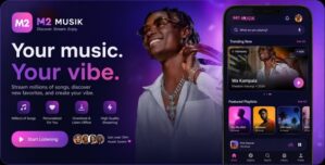 M2 Music – Music Streaming Platform With Laravel and Flutter App