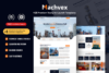 Machvex – Industrial Manufacturing Elementor Template Kit