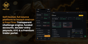 Mettle | Prop Firm Trader Evaluation Flutter App With Laravel Website
